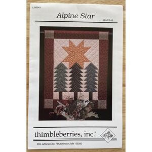 Alpine Star Wall Quilt Thimbleberries Pattern # LJ 92243